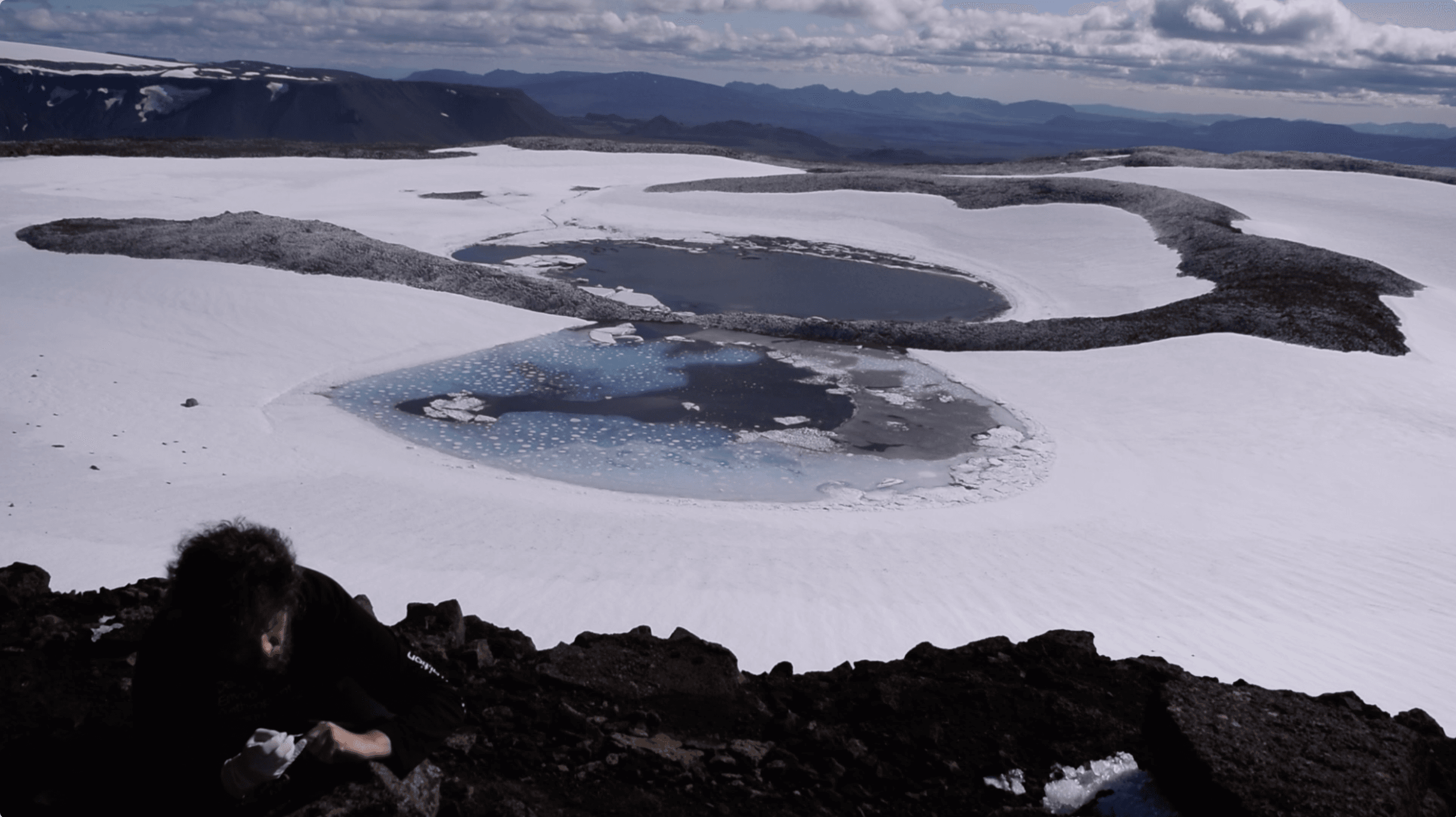 Handpoke sele tattoos in the mountains
